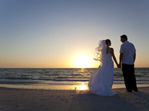 Wedding Gown Cleaning after a Beach Wedding