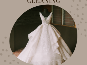 Bridal Gown Cleaning after Spring Weddings